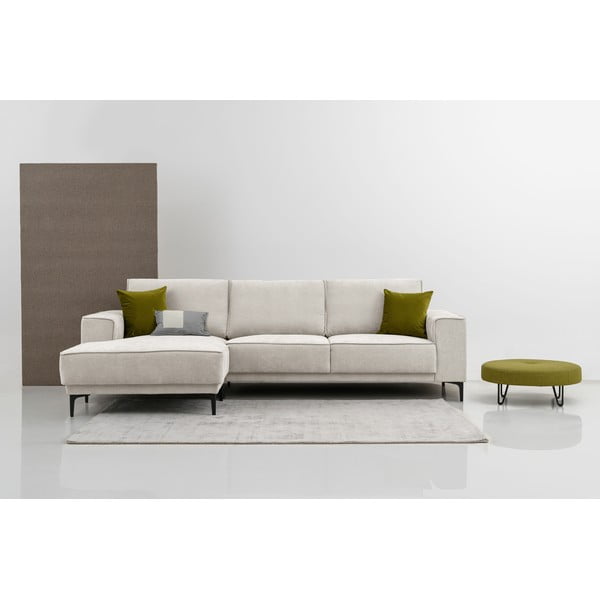 Krémová rohová pohovka (ľavý roh) Copenhagen – Scandic-image-1