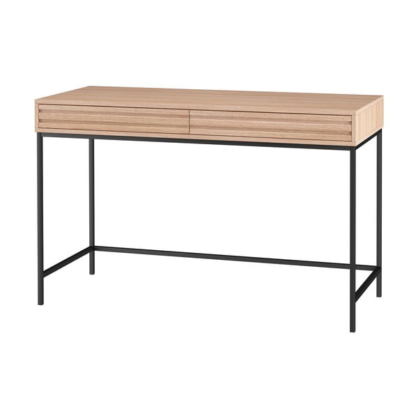 Pracovný stôl s doskou v dubovom dekore 50x120 cm Celine – Støraa-image-1