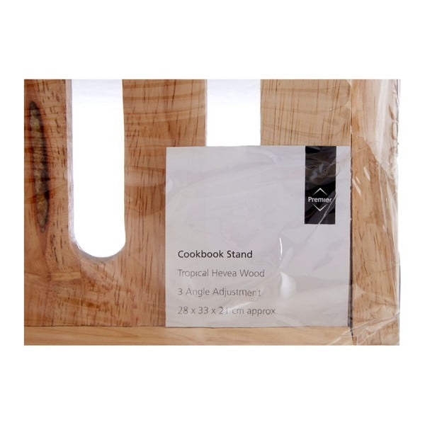 Drevený stojanček na kuchársku knihu Premier Housewares Cookbook Stand-image-4