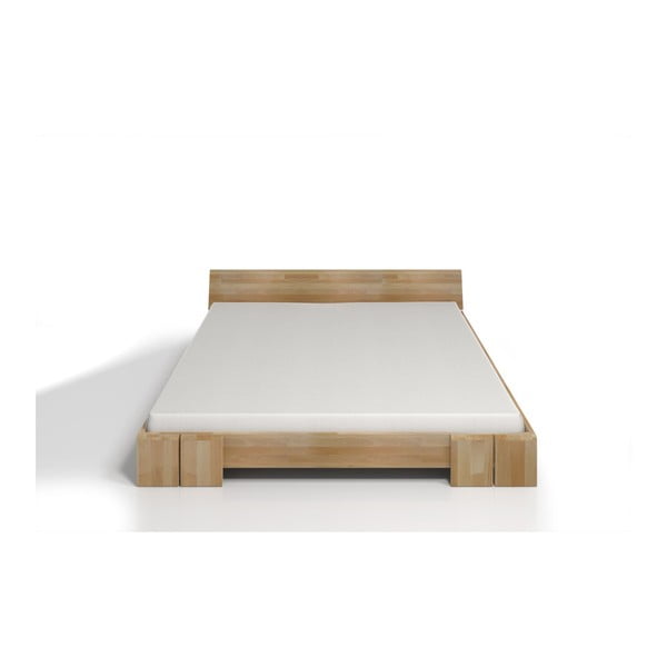 Dvojlôžková posteľ z bukového dreva Skandica Vestre, 160 × 200 cm-image-1