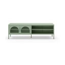TV stolík v mentolovej farbe 160x50 cm Diora – Marckeric