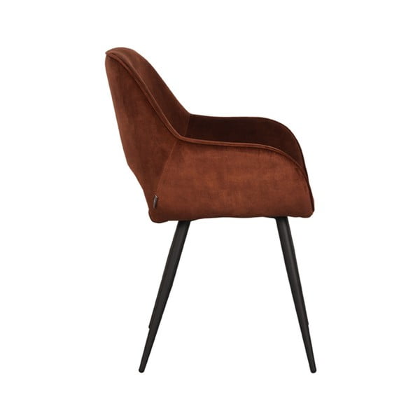 Koňakovohnedé jedálenské stoličky v súprave 2 ks Fer – LABEL51-image-3