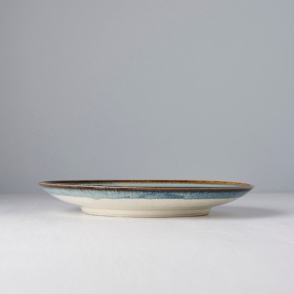 Biely keramický tanier Mij Aurora, ø 25 cm-image-1