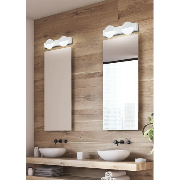 Biele LED nástenné svietidlo Sing - Candellux Lighting-image-1