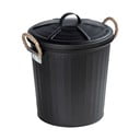 Čierny kôš Wenko Gara Matt, objem 6 l