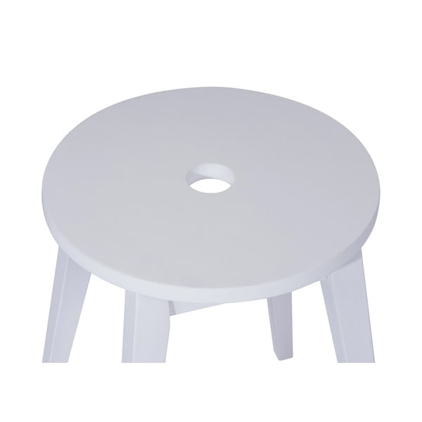 Biela stolička z kaučukového dreva Club - Bonami Selection-image-2