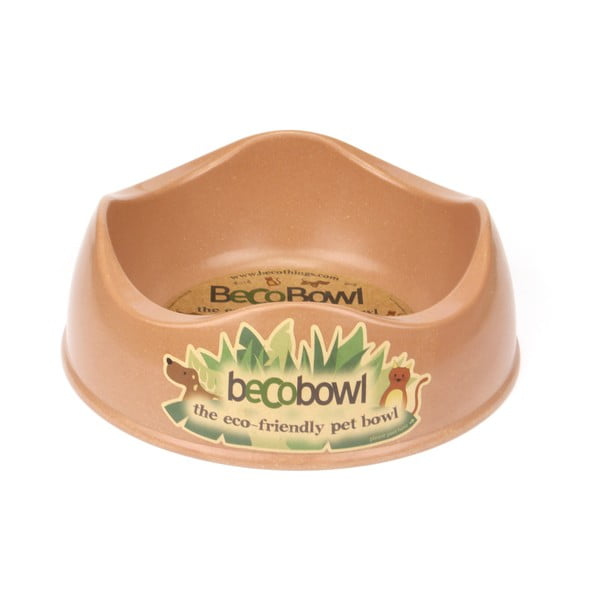 Miska pre psíkov/mačky Beco Bowl 26 cm, hnedá