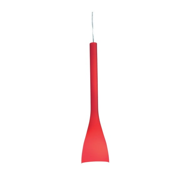 Závesné svetlo Red Flute, 44 cm