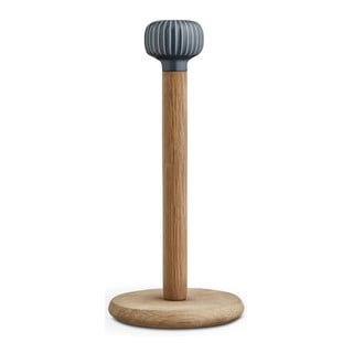 Stojan na papierové utierky z dubového dreva s antracitovým detailom z porcelánu Kähler Design Hammershoi
