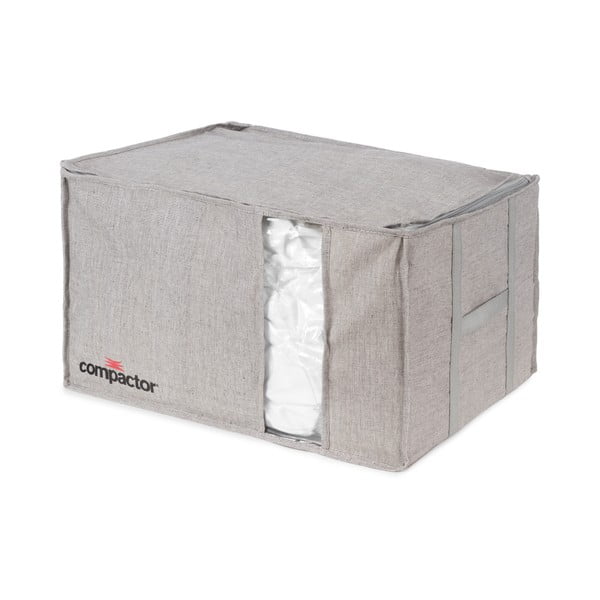 Sivý kompresný úložný box Compactor Oxford, 210 l-image-4