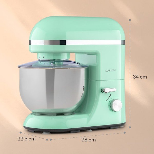 Pastelovozelený kuchynský robot Klarstein Bella Elegance-image-2
