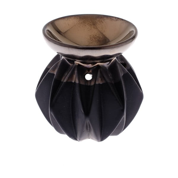 Čierna keramická aromalampa Dakls Presso