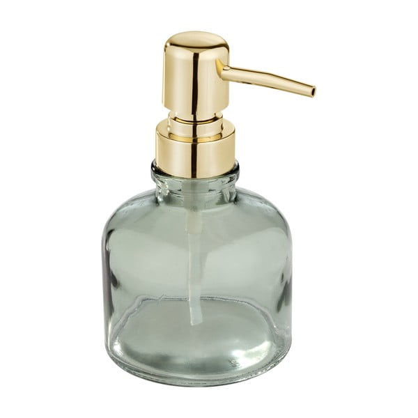 Sklenený dávkovač mydla v mentolovej farbe 200 ml Atessa – Wenko-image-3