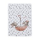 Prešívaná deka a obliečka na vankúš v súprave z bavlneného saténu 140x200 cm – Butter Kings