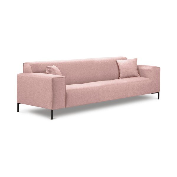 Ružová pohovka Cosmopolitan Design Seville, 264 cm-image-2