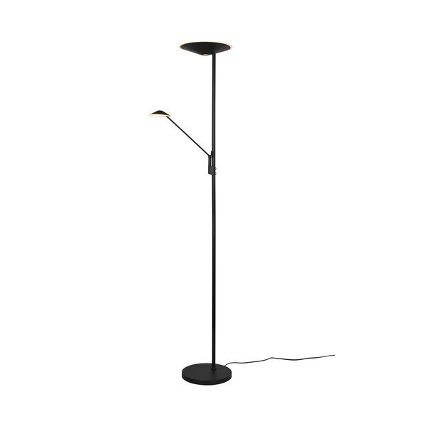 Matne čierna LED stojacia lampa so stmievačom (výška  180 cm) Brantford – Trio-image-4