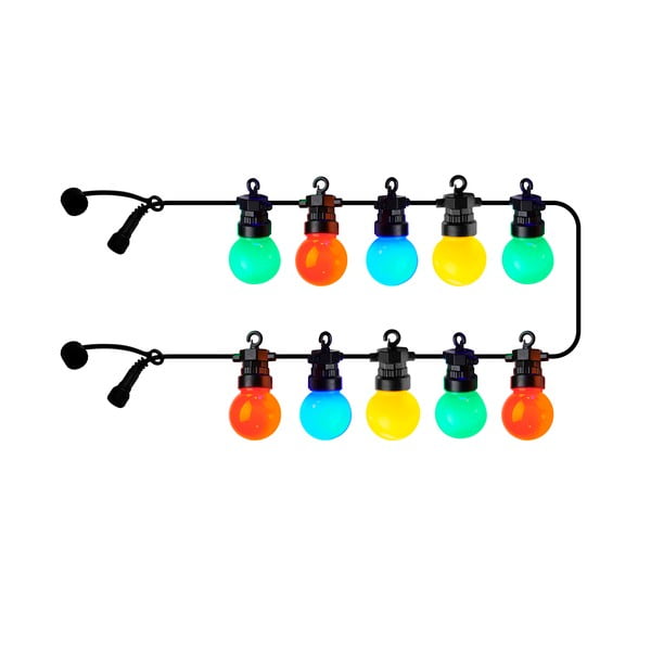 Predĺženie svetelnej reťaze počet žiaroviek 10 ks dĺžka 300 cm Lucas Multi – Sirius