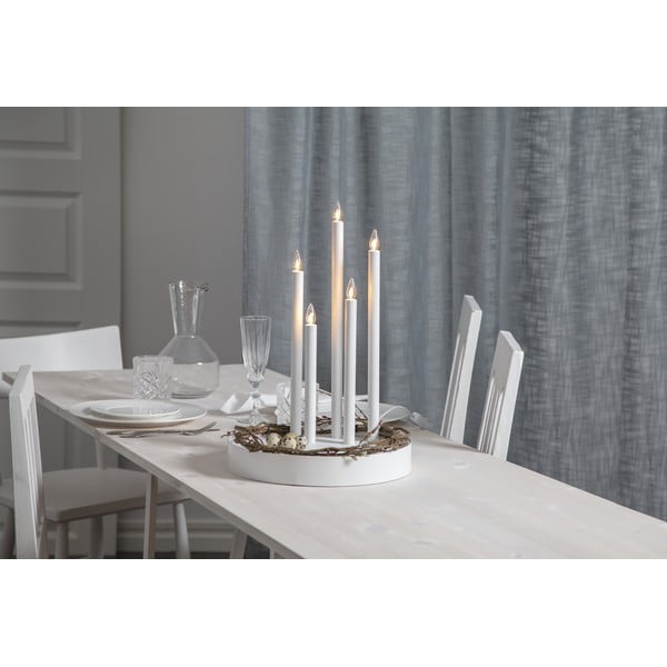 Biela svetelná dekorácia ø 32 cm Deco – Star Trading-image-4