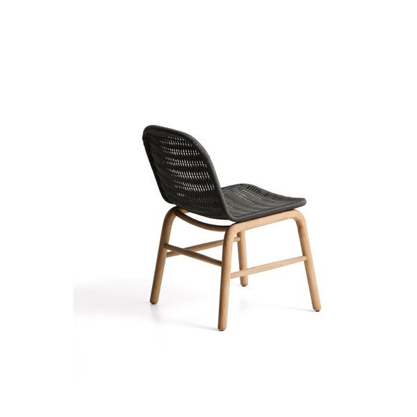 Tmavosivá záhradná stolička Alipa – Kave Home-image-4