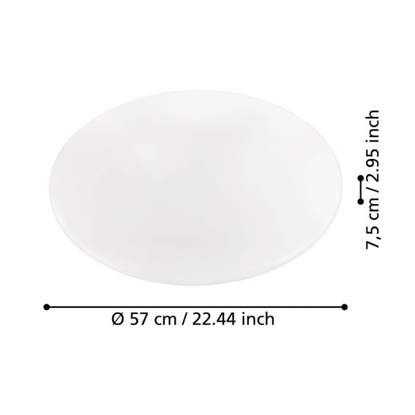 Biele LED stropné svietidlo GIRON – EGLO-image-2