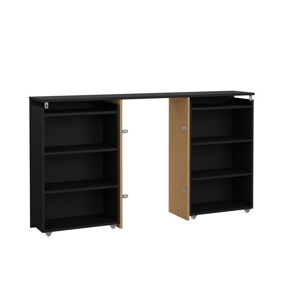 Čierne čelo postele 145x80 cm Naia – Tvilum