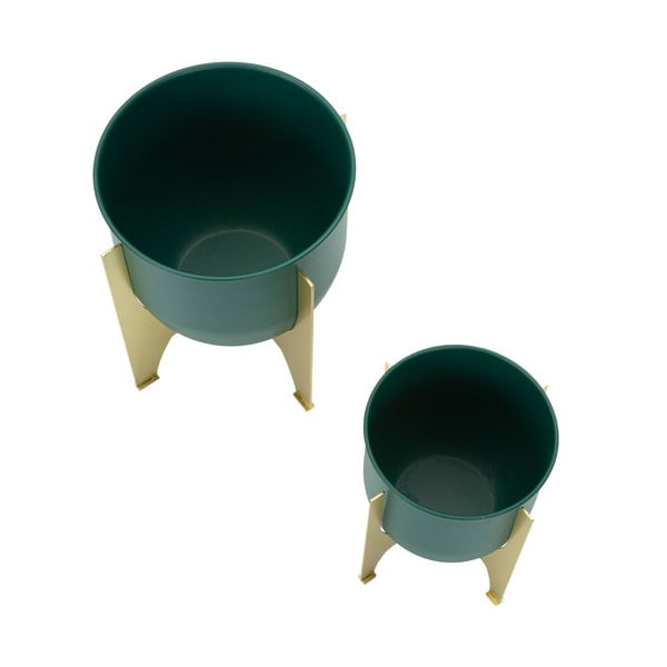 Kovové obaly na kvetináče v súprave 2 ks ø 24 cm Grent Shet – Mauro Ferretti-image-2
