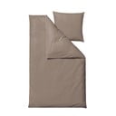 Damaškové obliečky taupe na jednolôžko/predĺžené 140x220 cm Tiles – Södahl