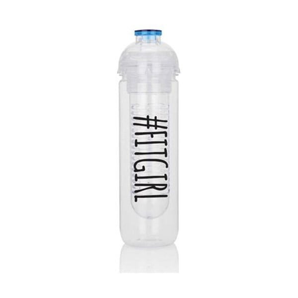 Motivačná fľaša so sitkom na ovocie XD Design Fit, 500 ml