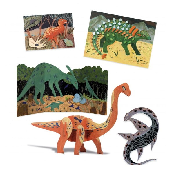 Kreatívna výtvarná súprava Djeco Dinosaury