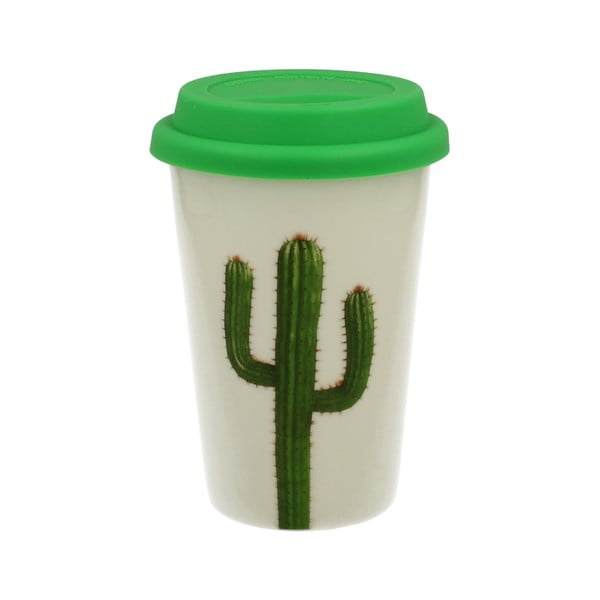 Porcelánový cestovný hrnček Duo Gift Cacti