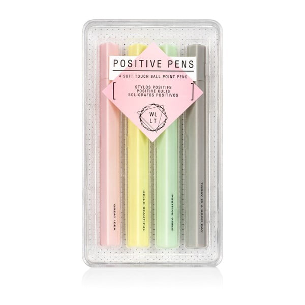 Sada 4 pier npw™ Positive Pens