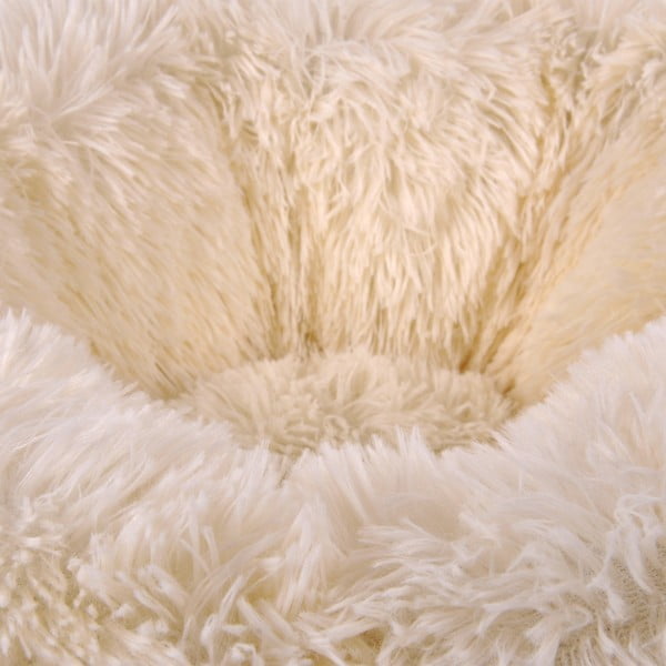 Krémový pelech pre psa ø 95 cm – Love Story-image-1