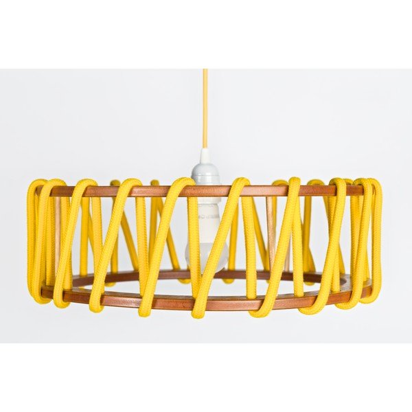 Žlté stropné svietidlo EMKO Macaron, 45 cm-image-3