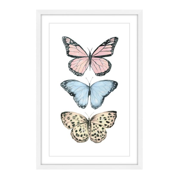Obraz na plátne Marmont Hill Butterflies, 45 × 30 cm