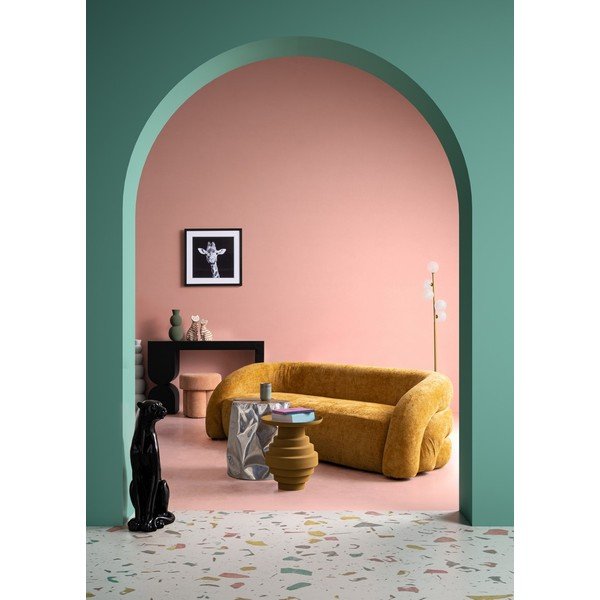 Čierny konzolový stolík so sklenenou doskou 32x120 cm Archie – Bizzotto-image-3