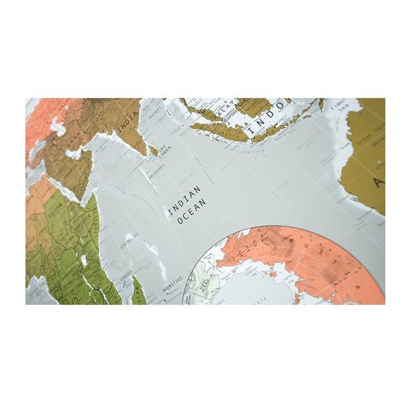 Mapa sveta v priehľadnom puzdre The Future Mapping Company Future Map, 101 × 58 cm-image-2