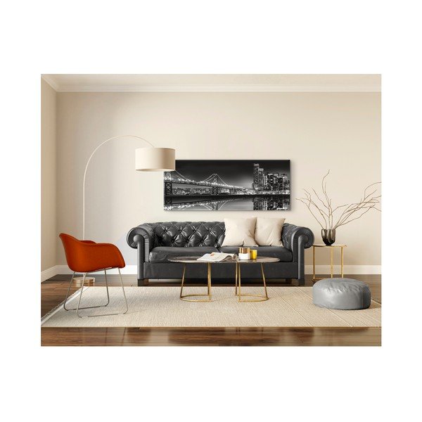 Obraz Styler Canvas Silver Bridge, 60 × 150 cm-image-2
