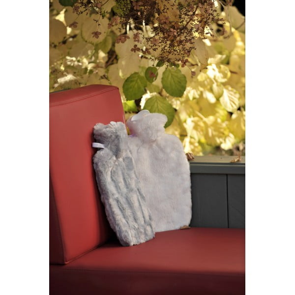 Termofor s obalom z umelej kožušiny Classic - Hugo Frosch-image-1