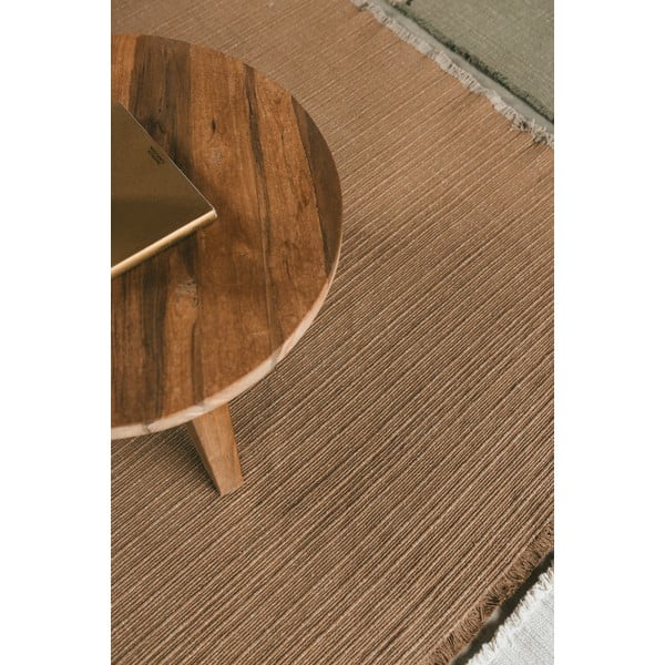 Okrovožltý ručne tkaný bavlnený koberec 200x300 cm Handloom – Lorena Canals-image-4