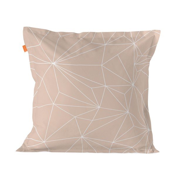 Balvnená obliečka na vankúš Blanc Range, 60 × 60 cm-image-1
