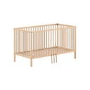 Postieľka z borovicového dreva 70x140 cm v prírodnej farbe DINO – Vipack