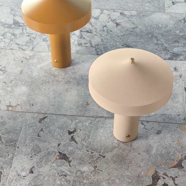 Taupe kovová stolová lampa (výška  41 cm) Hatto – OYOY Living Design-image-2