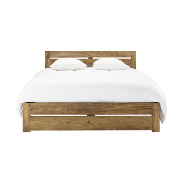Dvojlôžková posteľ z palisandrového dreva Massive Home Verum, 180 x 200 cm