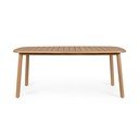 Záhradný jedálenský stôl z masívu akácie 99x183 cm Pablo – Bizzotto