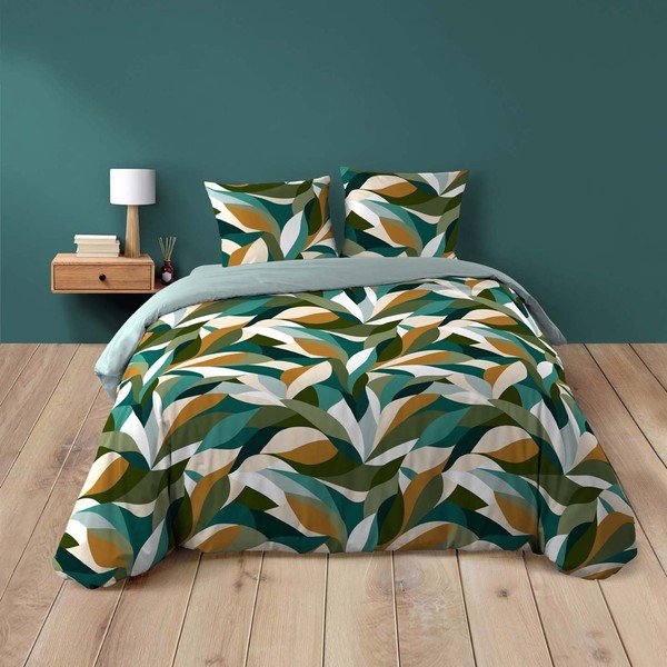 3-dielne bavlnené obliečky na dvojlôžko/predĺžené 240x220 cm Swan – douceur d'intérieur