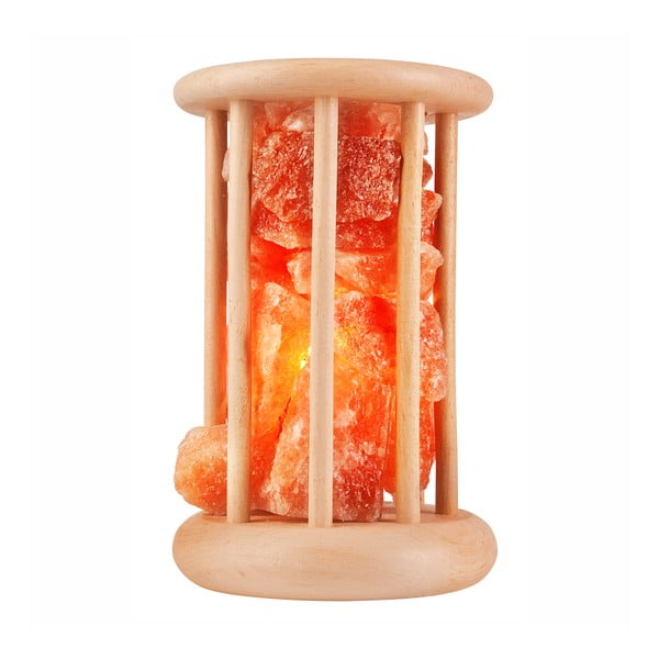 Oranžová soľná lampa, výška 24 cm Sally - LAMKUR