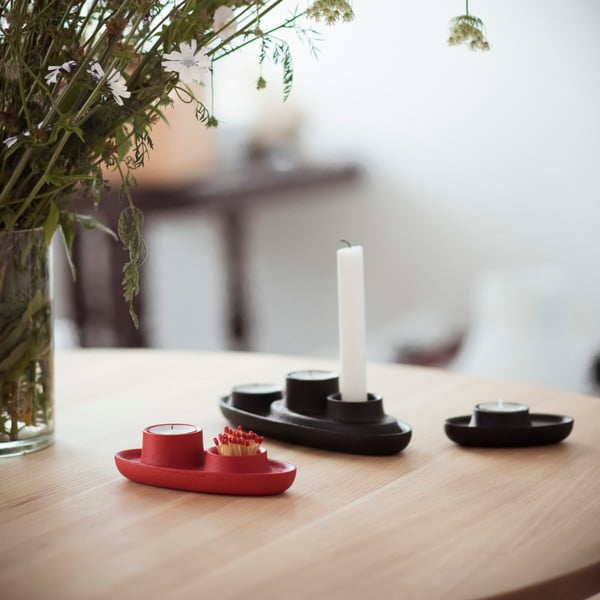 Svetlosivý svietnik EMKO Aye Aye Two Candles-image-2