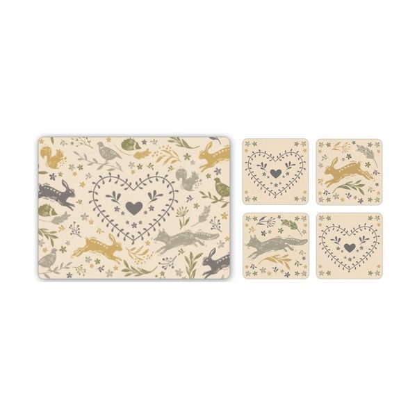 Prestieranie a tácky v súprave 8 ks Woodland – Cooksmart ®-image-3