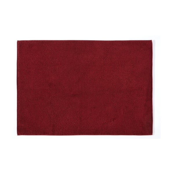 Červená bavlnená kúpeľňová predložka Foutastic York, 60 x 90 cm