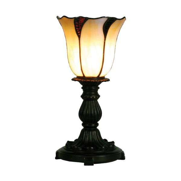 Tiffany stolová lampa Lotus